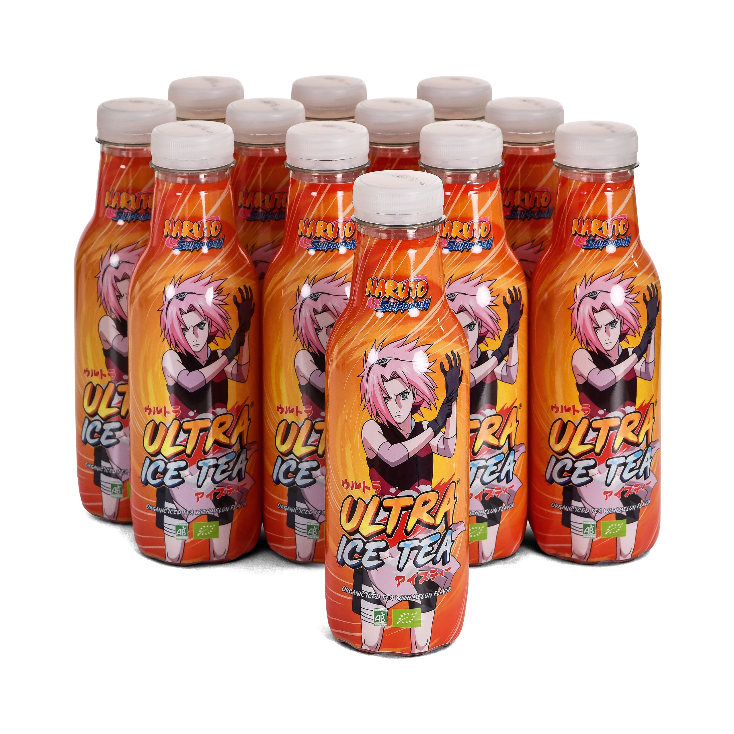Produktbild Naruto Shippuden - Sakura Ultra Bio Eistee Melone 12er Pack