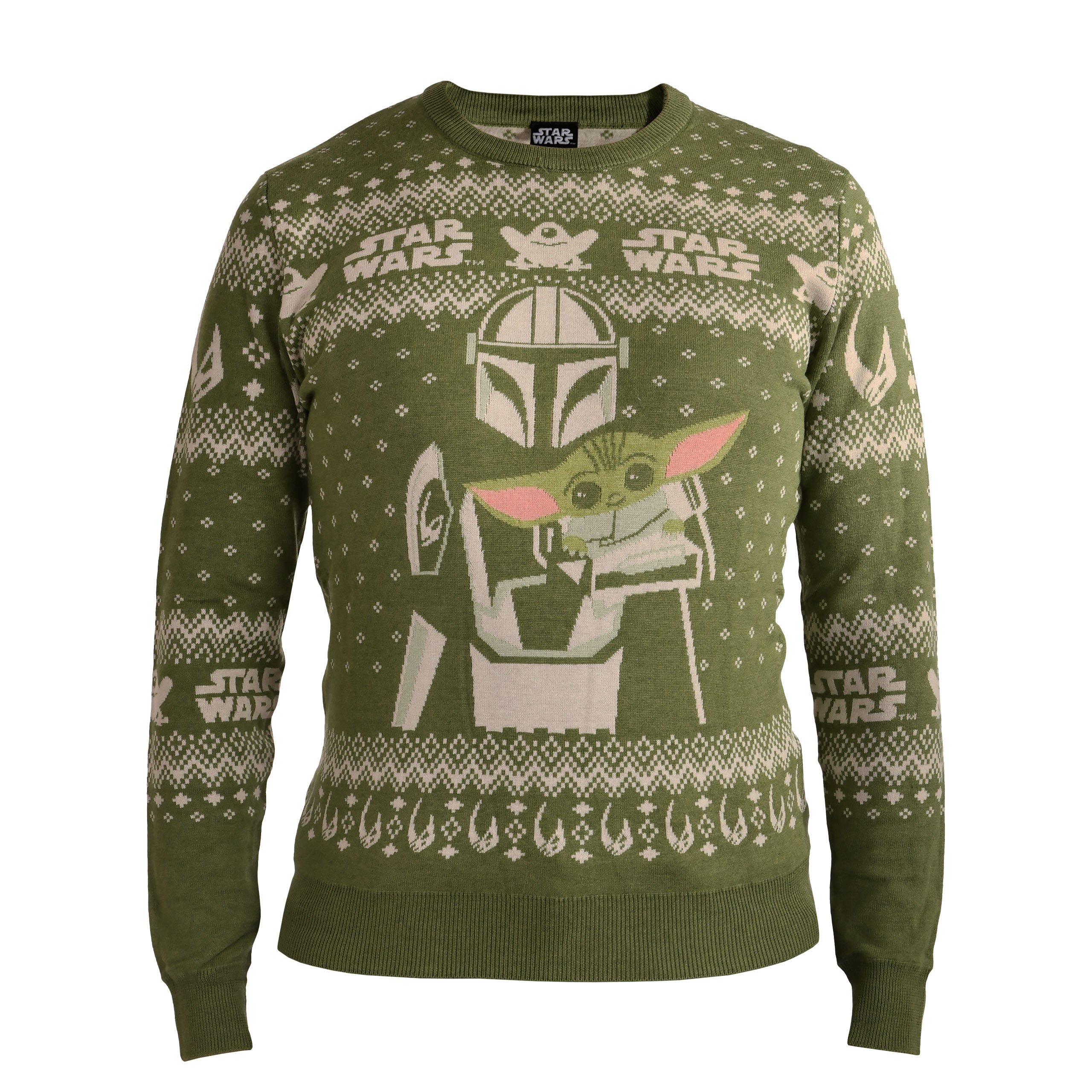Produktbild Mando und Grogu Strickpullover - Star Wars The Mandalorian