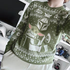 Product image Mando and Grogu Knit Sweater - Star Wars The Mandalorian
