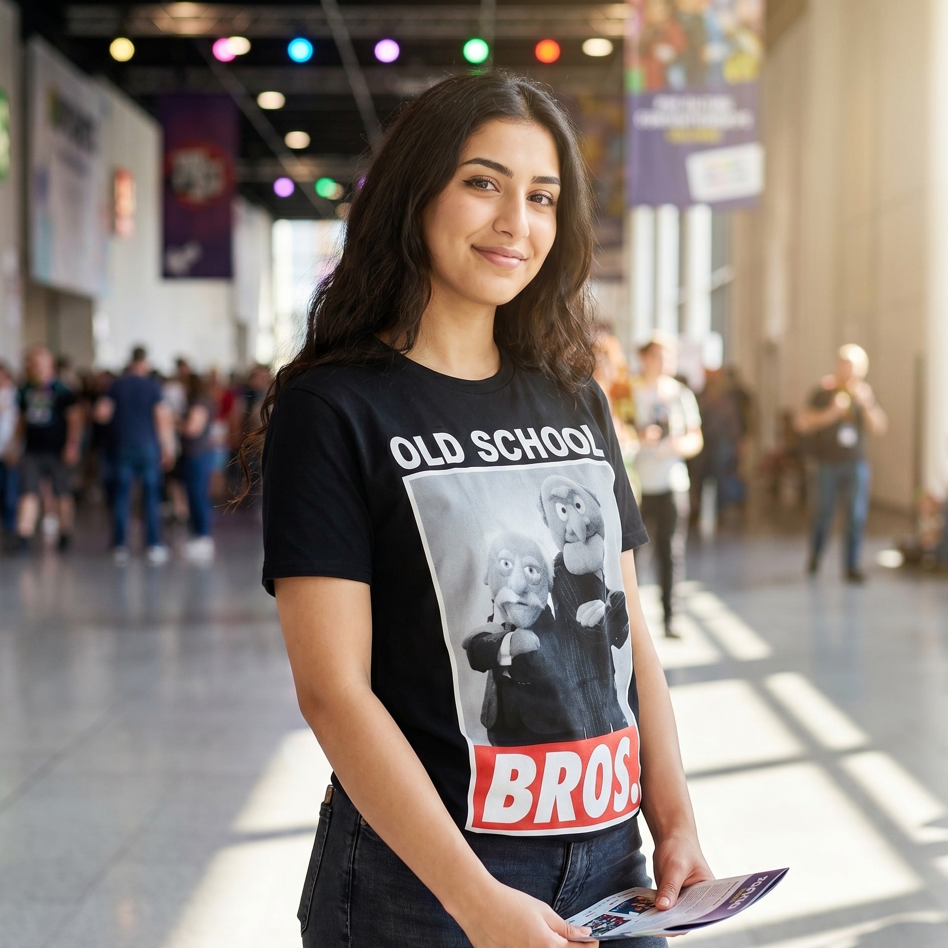 Produktbild Muppets - Old School Bros. T-Shirt schwarz