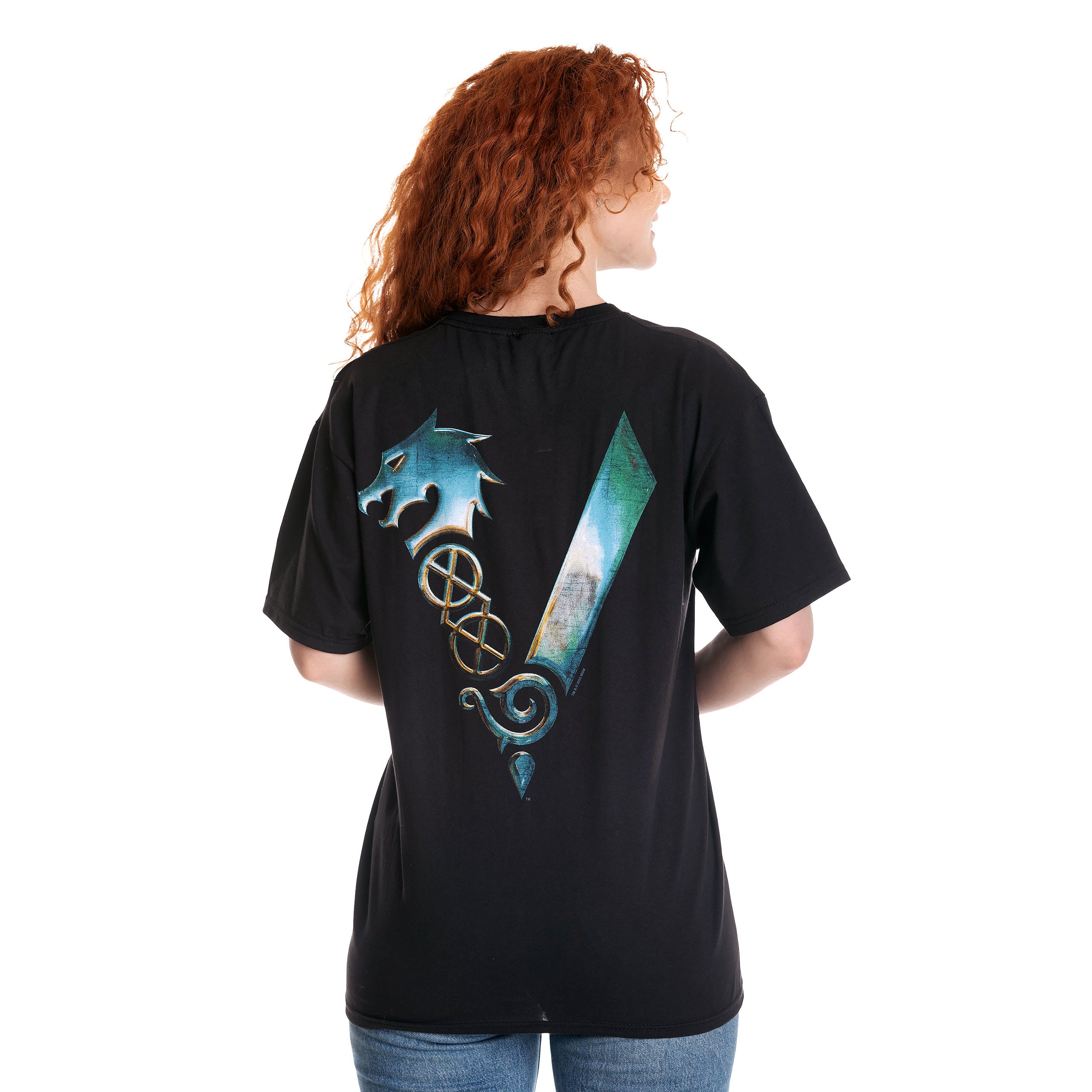 Produktbild Vikings - Metallic T-Shirt schwarz
