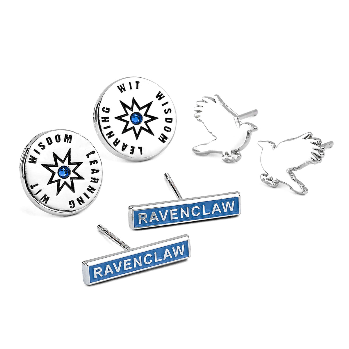 Produktbild Harry Potter - Ravenclaw Ohrstecker 3er-Set