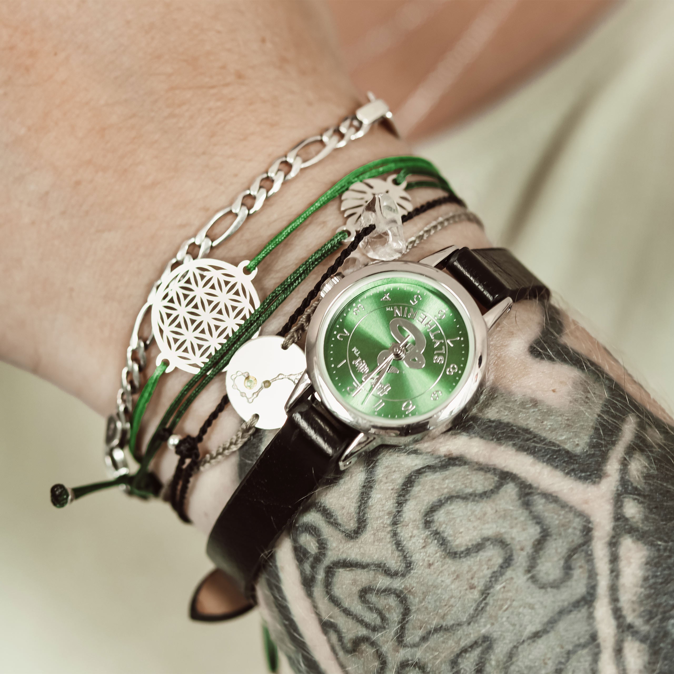 Produktbild Harry Potter - Slytherin Wappentier Armbanduhr