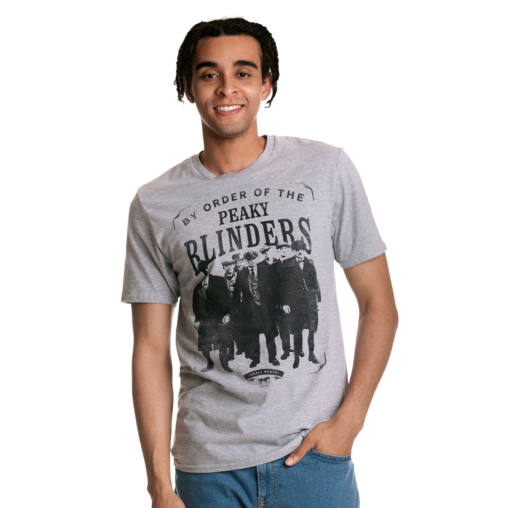 Produktbild Peaky Blinders - By Order Group T-Shirt grau