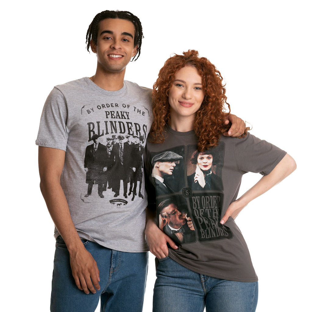 Produktbild Peaky Blinders - By Order Group T-Shirt grau