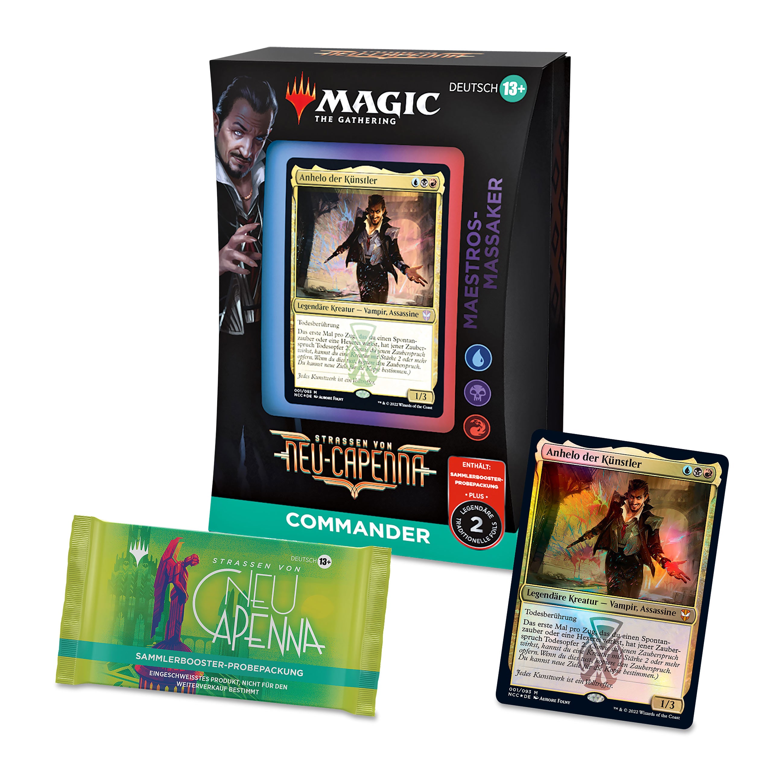 Product image Streets of New Capenna - Maestros Massacre Commander Deck - Magic The Gathering