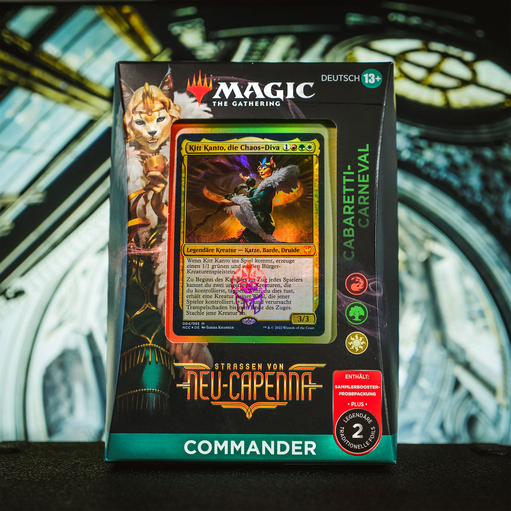 Produktbild Straßen von Neu-Capenna - Cabaretti-Carneval Commander Deck - Magic The Gathering