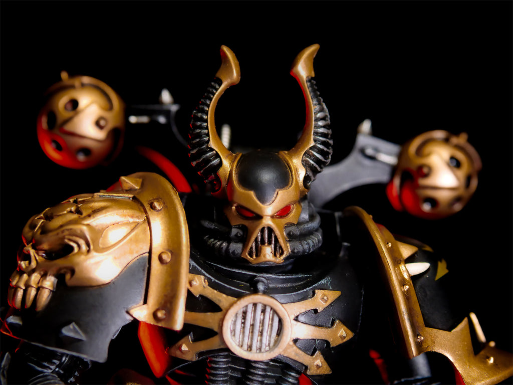 Produktbild Warhammer 40k - Black Legion Brother Talas Actionfigur