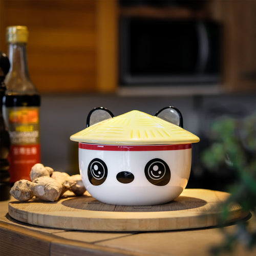 Produktbild Panda Kawaii Schale mit Deckel für Anime Fans