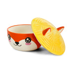 Produktbild Fuchs Kawaii Schale mit Deckel für Anime Fans
