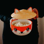Produktbild Fuchs Kawaii Schale mit Deckel für Anime Fans