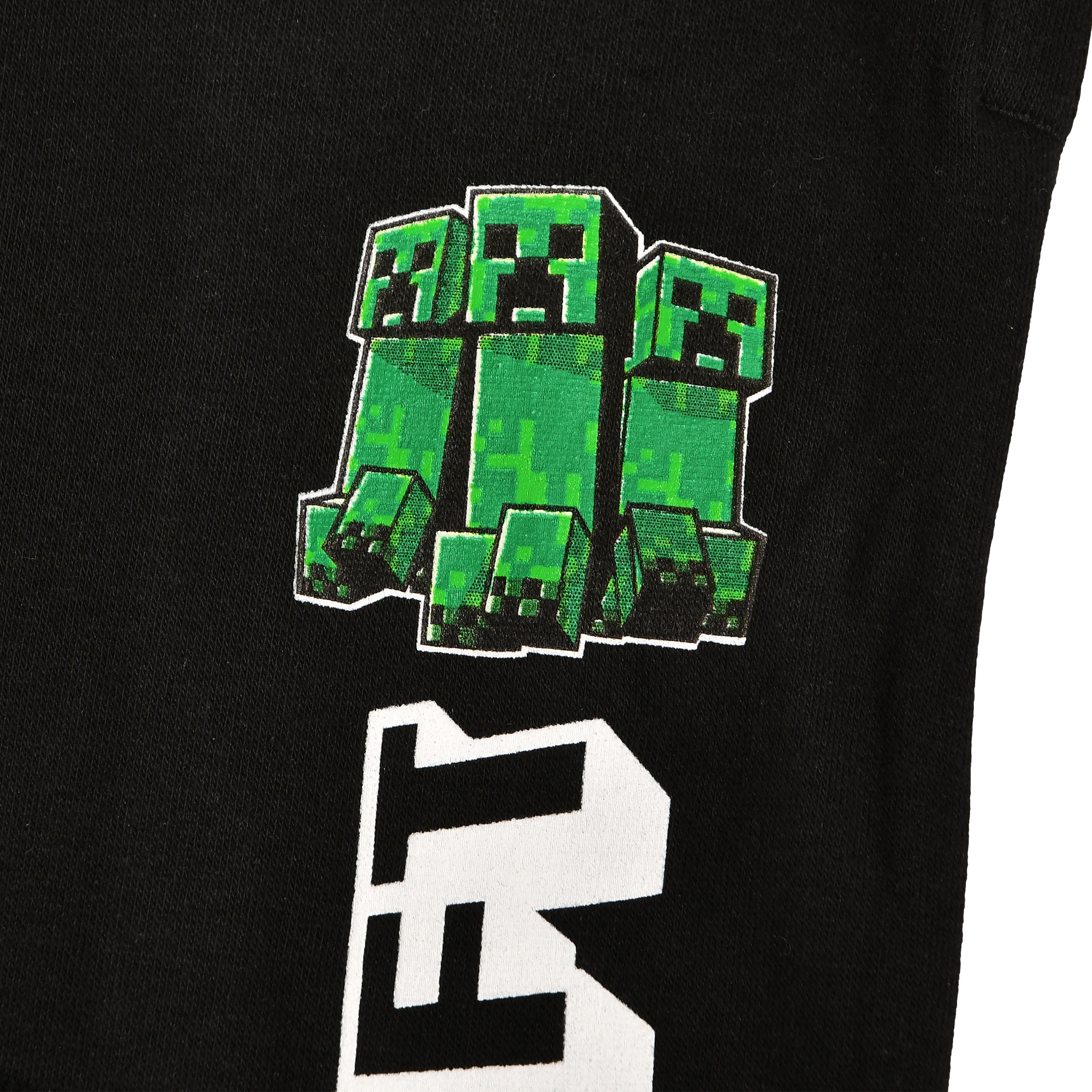Produktbild Minecraft - Creeper Sweathose Kinder schwarz