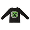 Produktbild Minecraft - Creeper Sweater Kinder schwarz