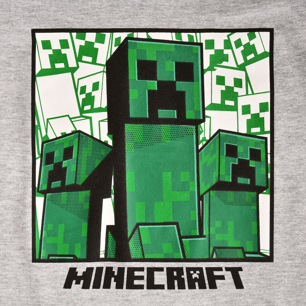 Produktbild Minecraft - Creeper T-Shirt Kinder grau