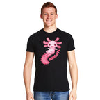 Produktbild Chibi Axolotl T-Shirt schwarz