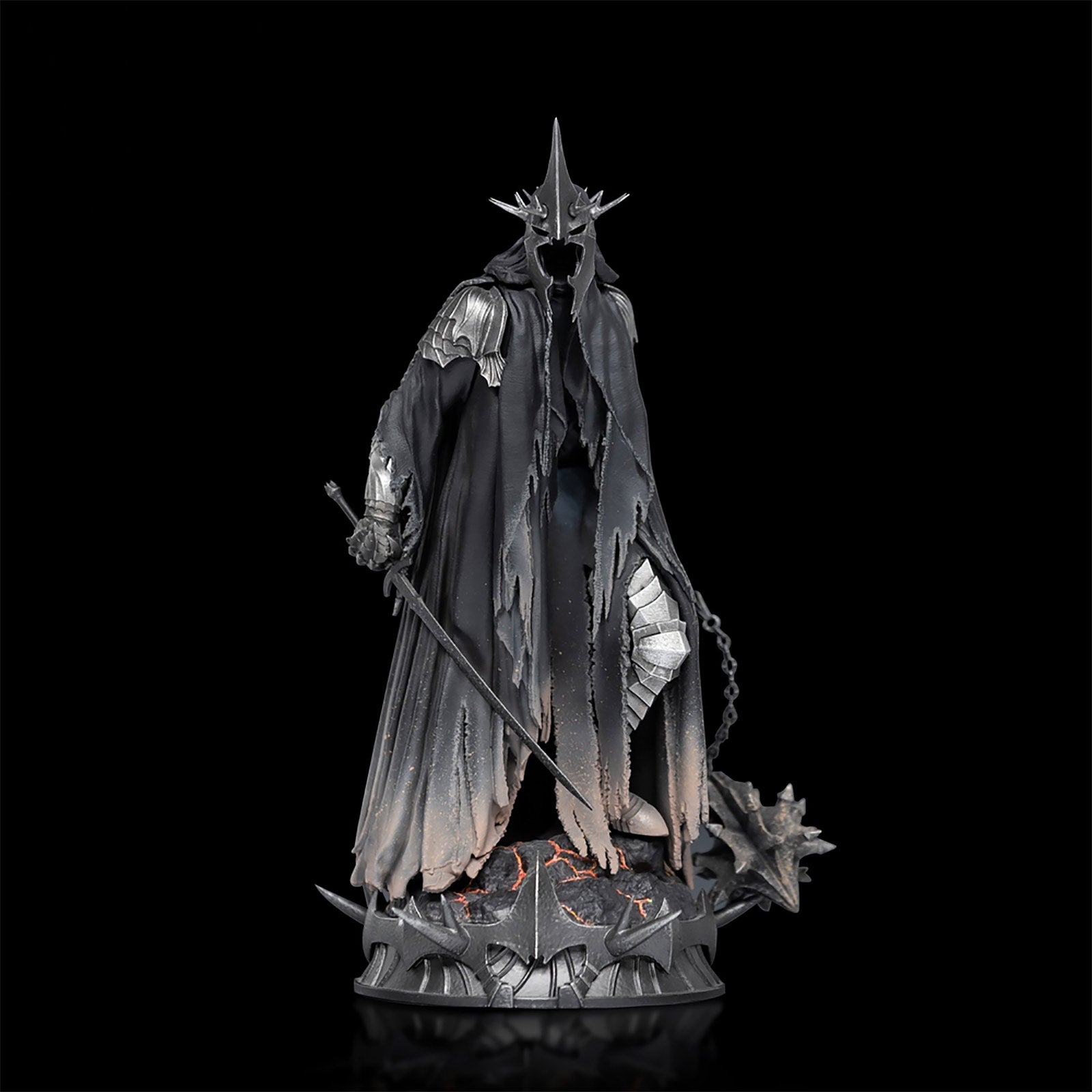 Produktbild Der Herr der Ringe - Hexenkönig von Angmar Saga BDS Art Scale Deluxe Statue
