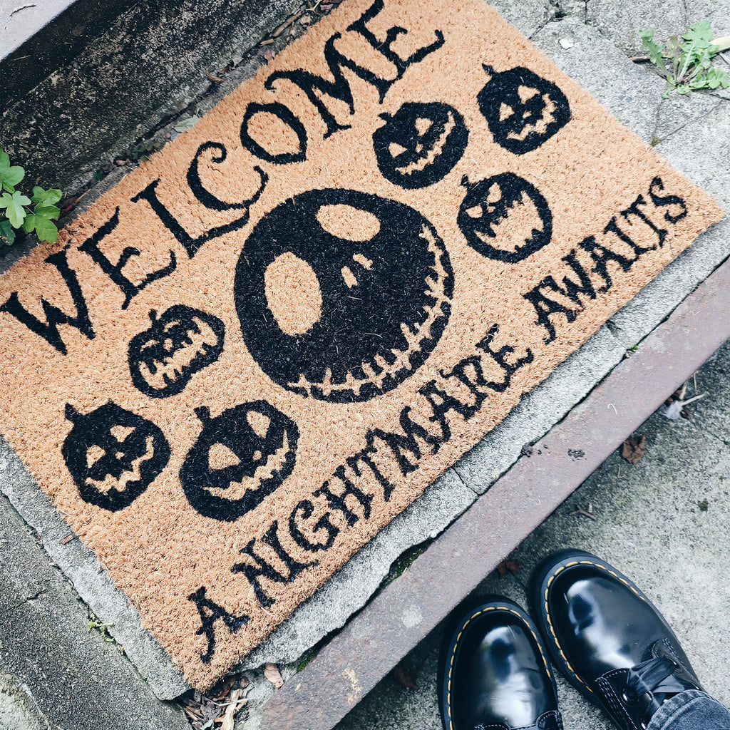 Produktbild Nightmare Before Christmas - A Nightmare Awaits Fußmatte