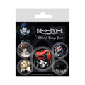 Produktbild Death Note - Characters Button 5er Set