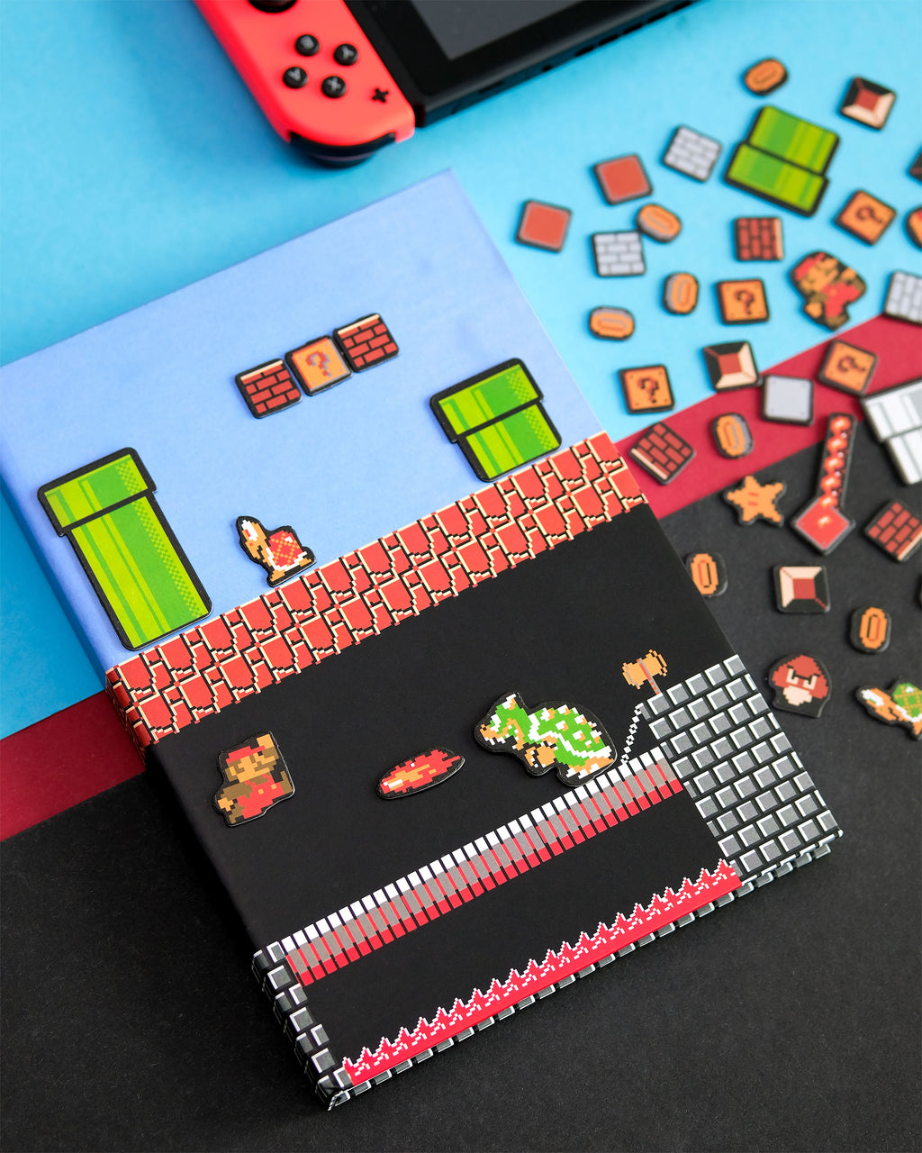 Produktbild Super Mario - Level Builder Notizbuch A5