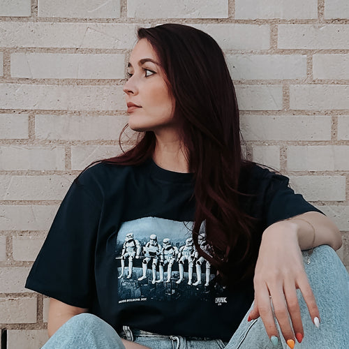 Produktbild Empire Building T-Shirt für Star Wars Fans blau
