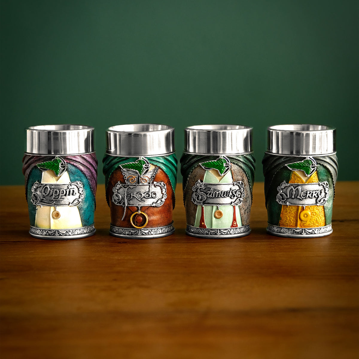 Produktbild Der Herr der Ringe - Hobbits Becher Set 4-teilig