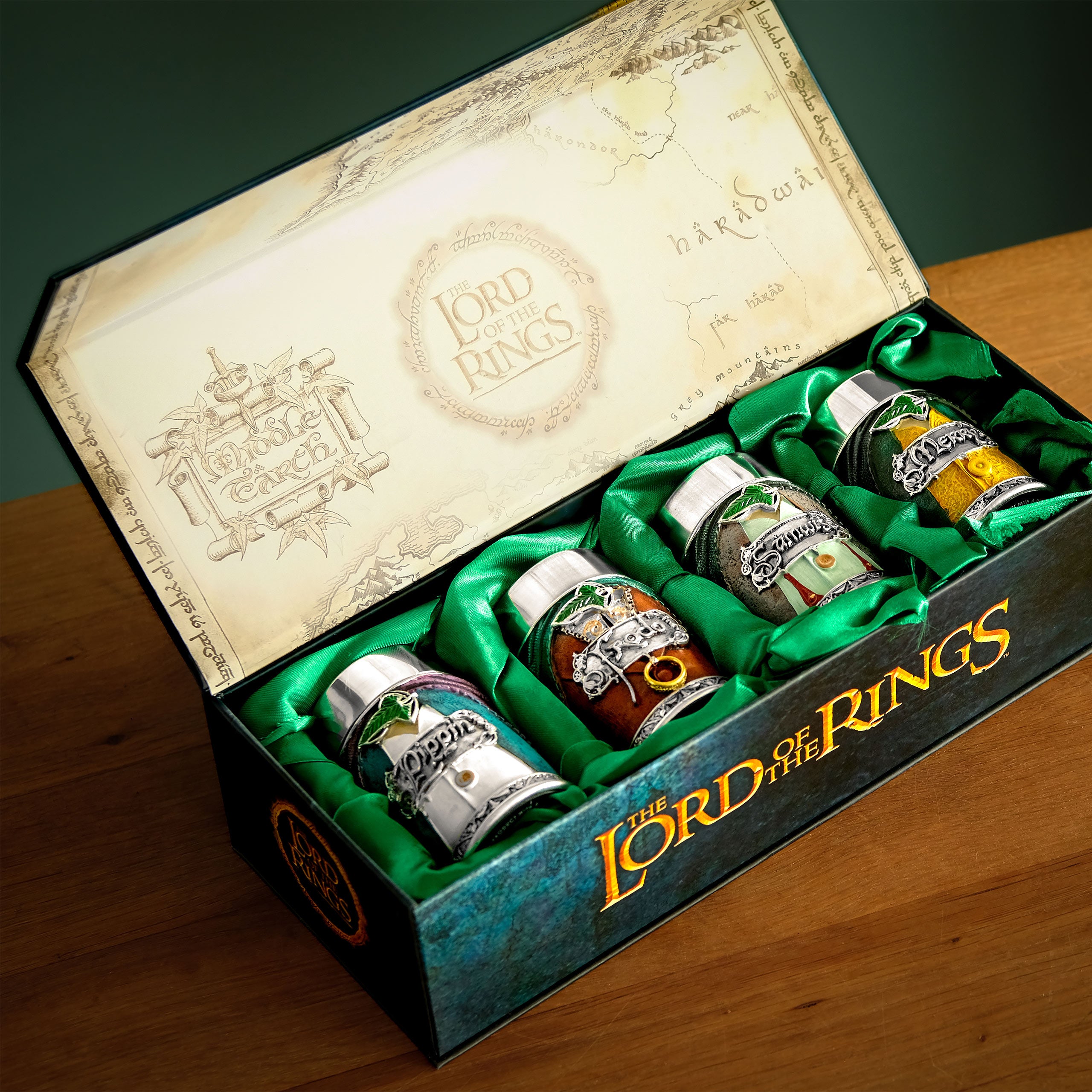 Produktbild Der Herr der Ringe - Hobbits Becher Set 4-teilig