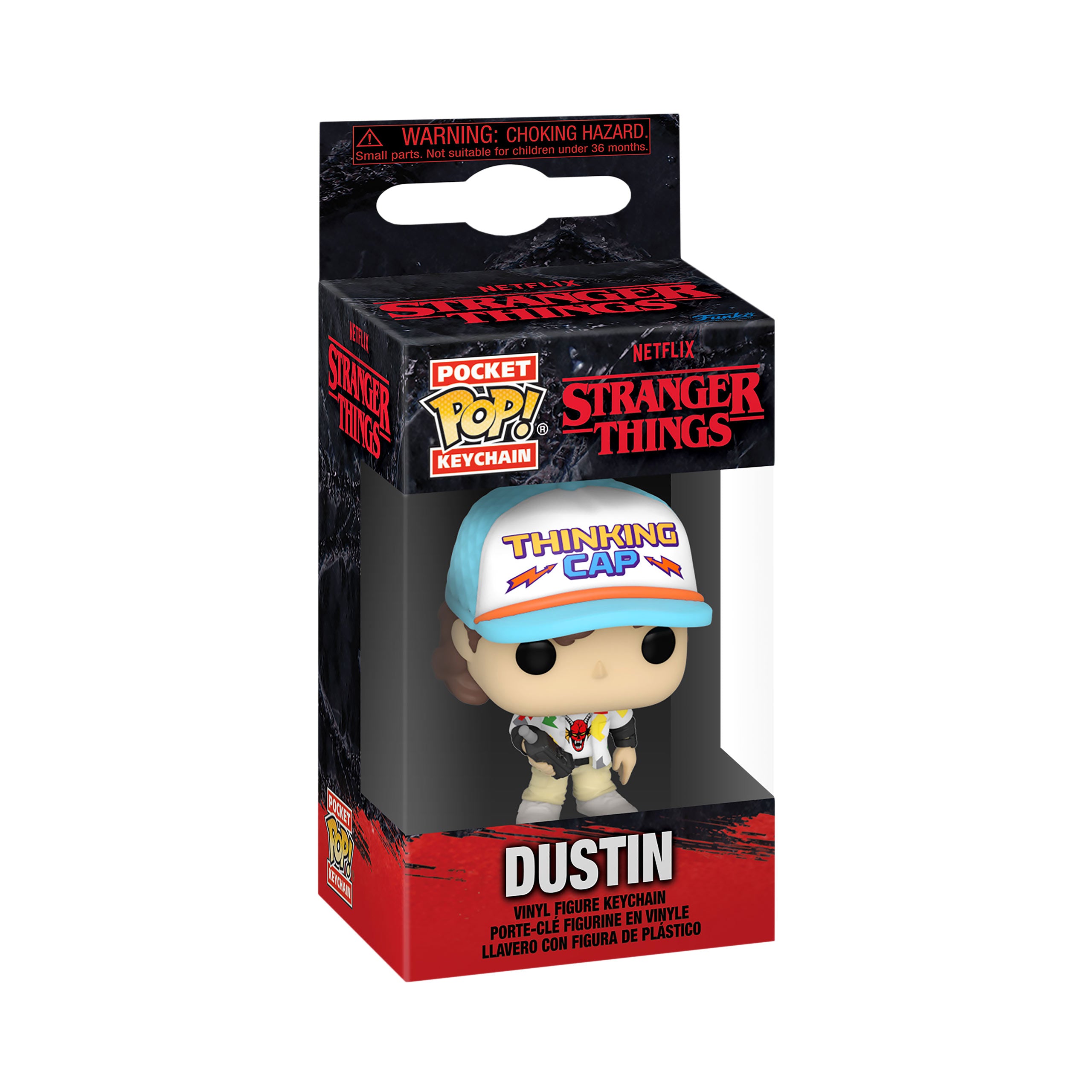 Produktbild Dustin Henderson Season 4 Funko Pop Schlüsselanhänger - Stranger Things
