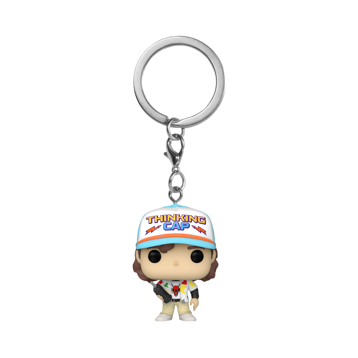 Produktbild Dustin Henderson Season 4 Funko Pop Schlüsselanhänger - Stranger Things