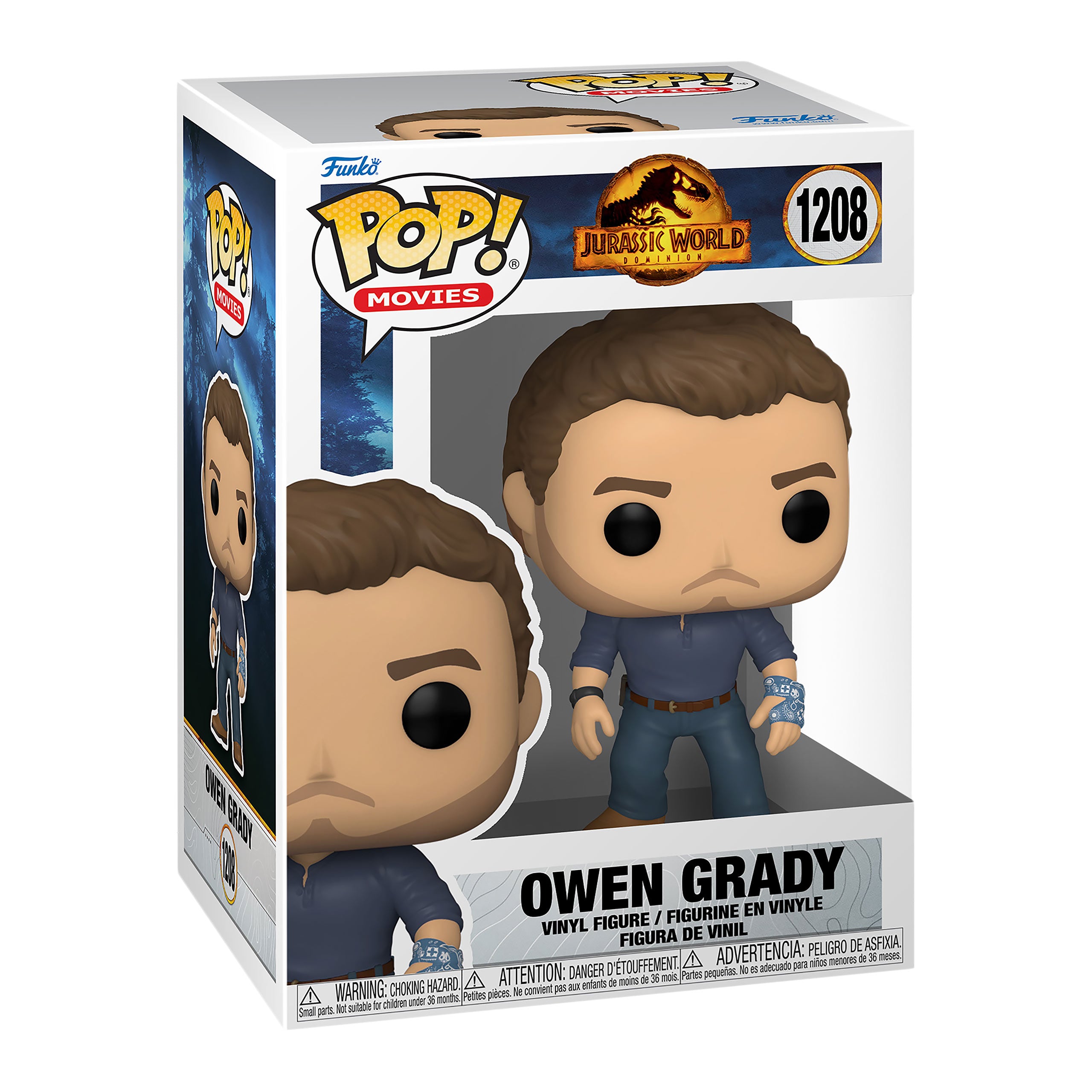 Produktbild Jurassic World - Owen Grady Funko Pop Figur