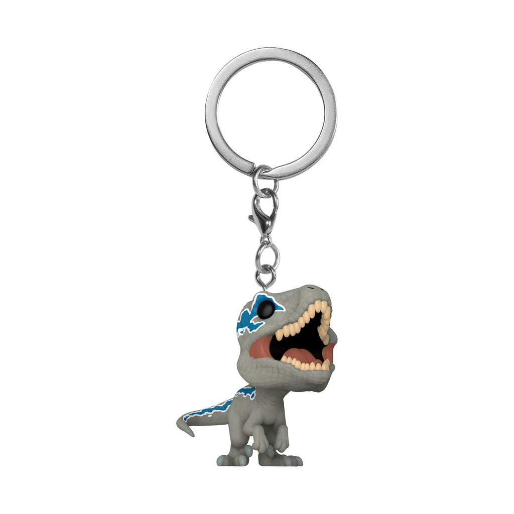 Produktbild Jurassic World - Velociraptor Blue Funko Pop Schlüsselanhänger