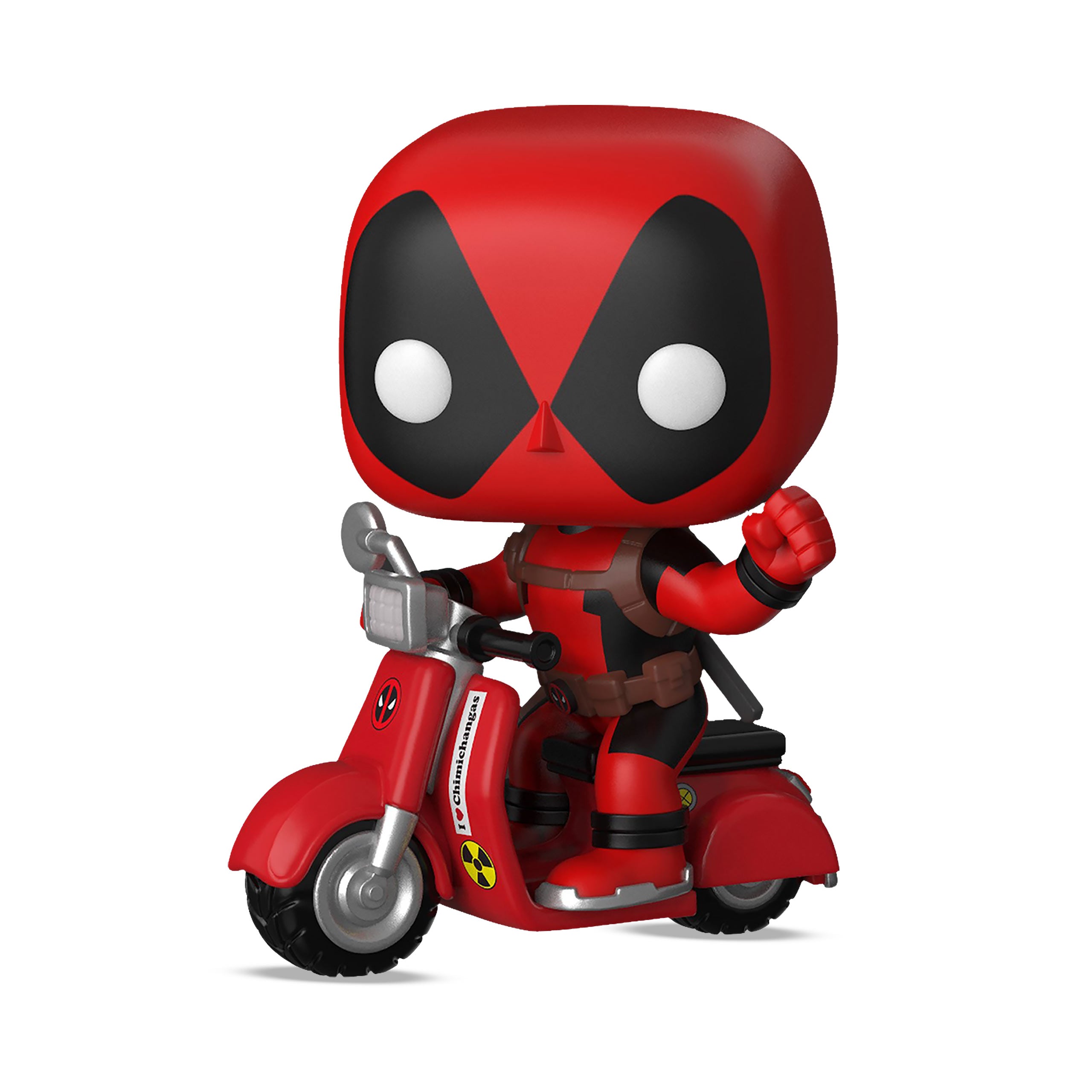 Produktbild Deadpool on Scooter Funko Pop Wackelkopf-Figur