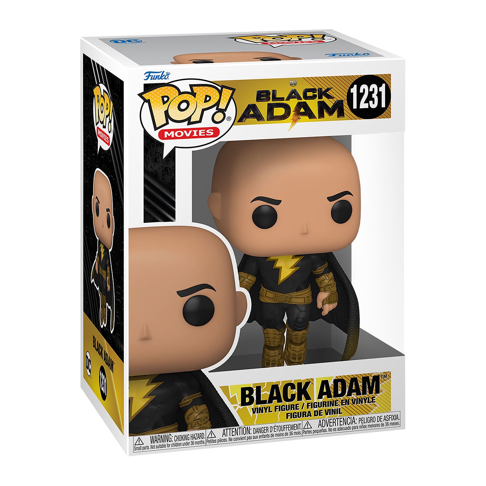 Produktbild Black Adam mit Cape Funko Pop Figur