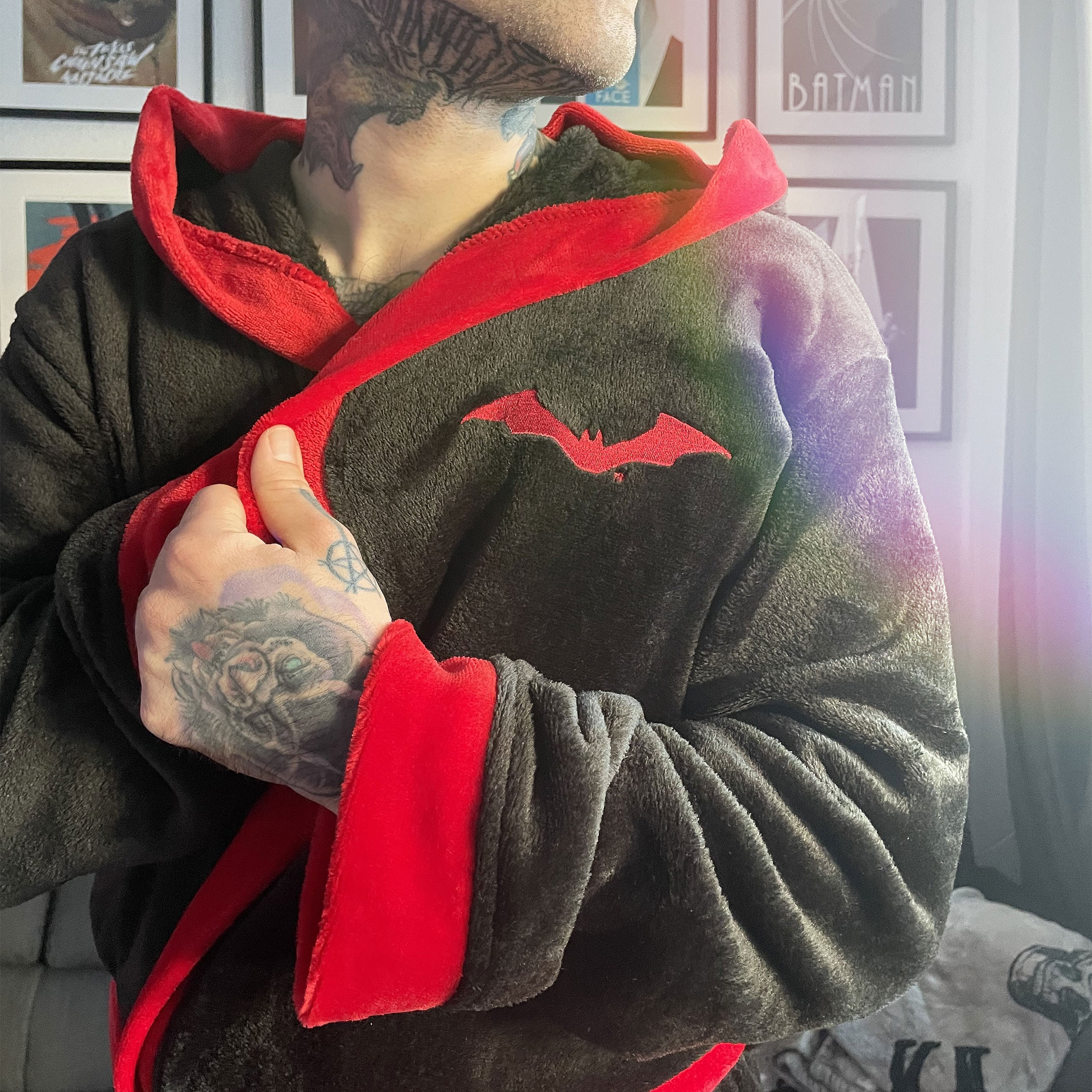 Produktbild The Batman - Logo Bademantel