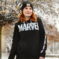 Produktbild Marvel - Comic Logo Hoodie schwarz