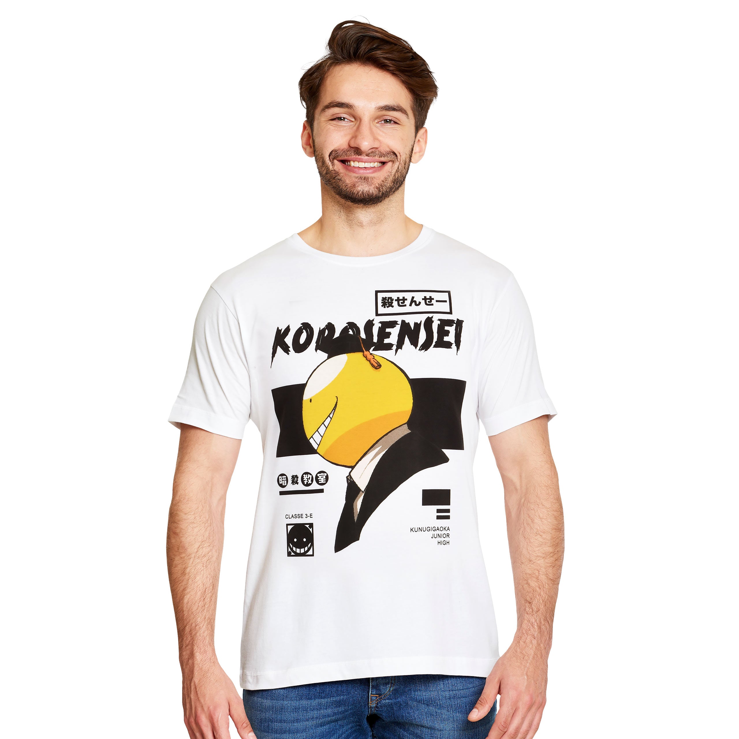 Produktbild Assassination Classroom - Koro-Sensei T-Shirt weiß
