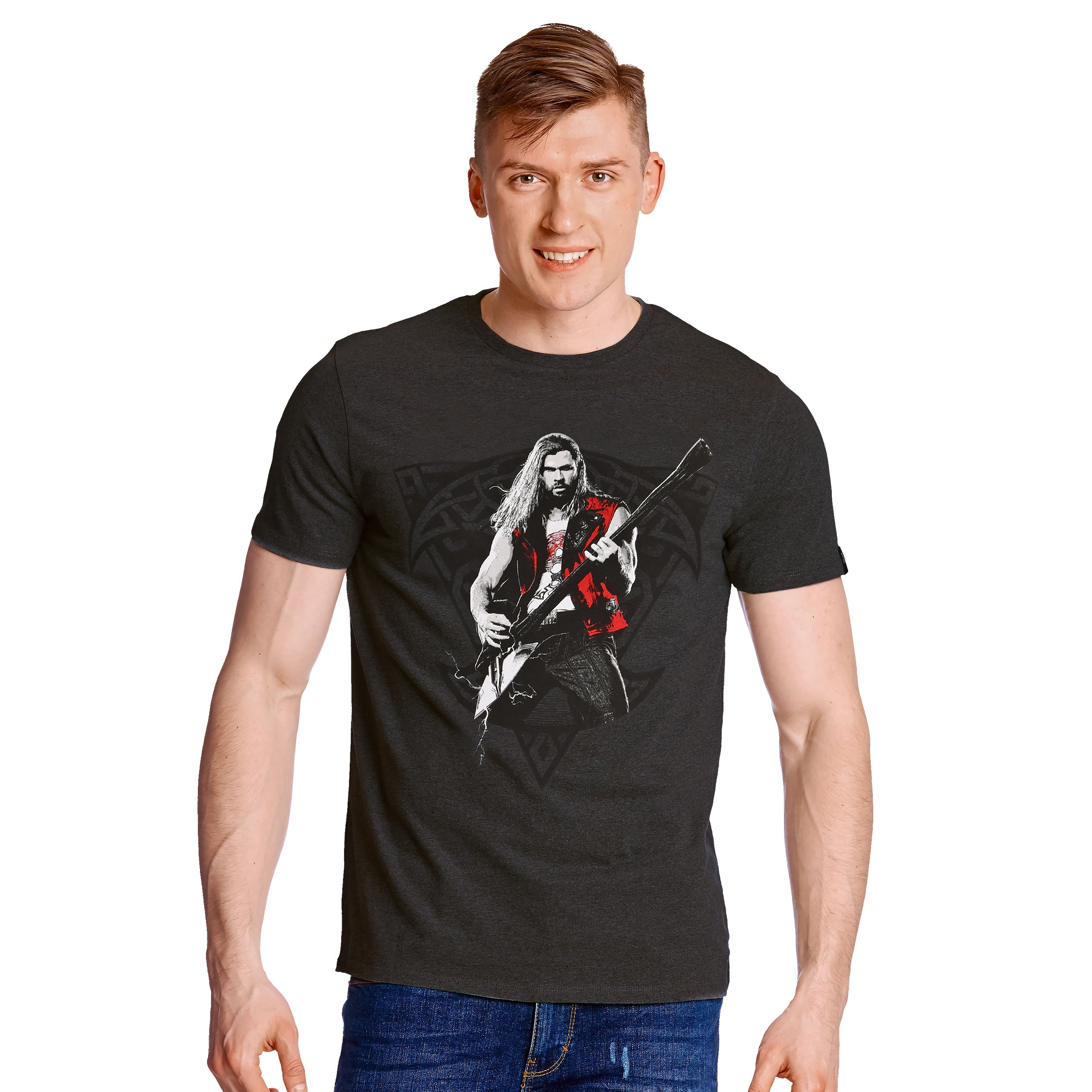 Produktbild Thor: Love and Thunder - Character T-Shirt grau