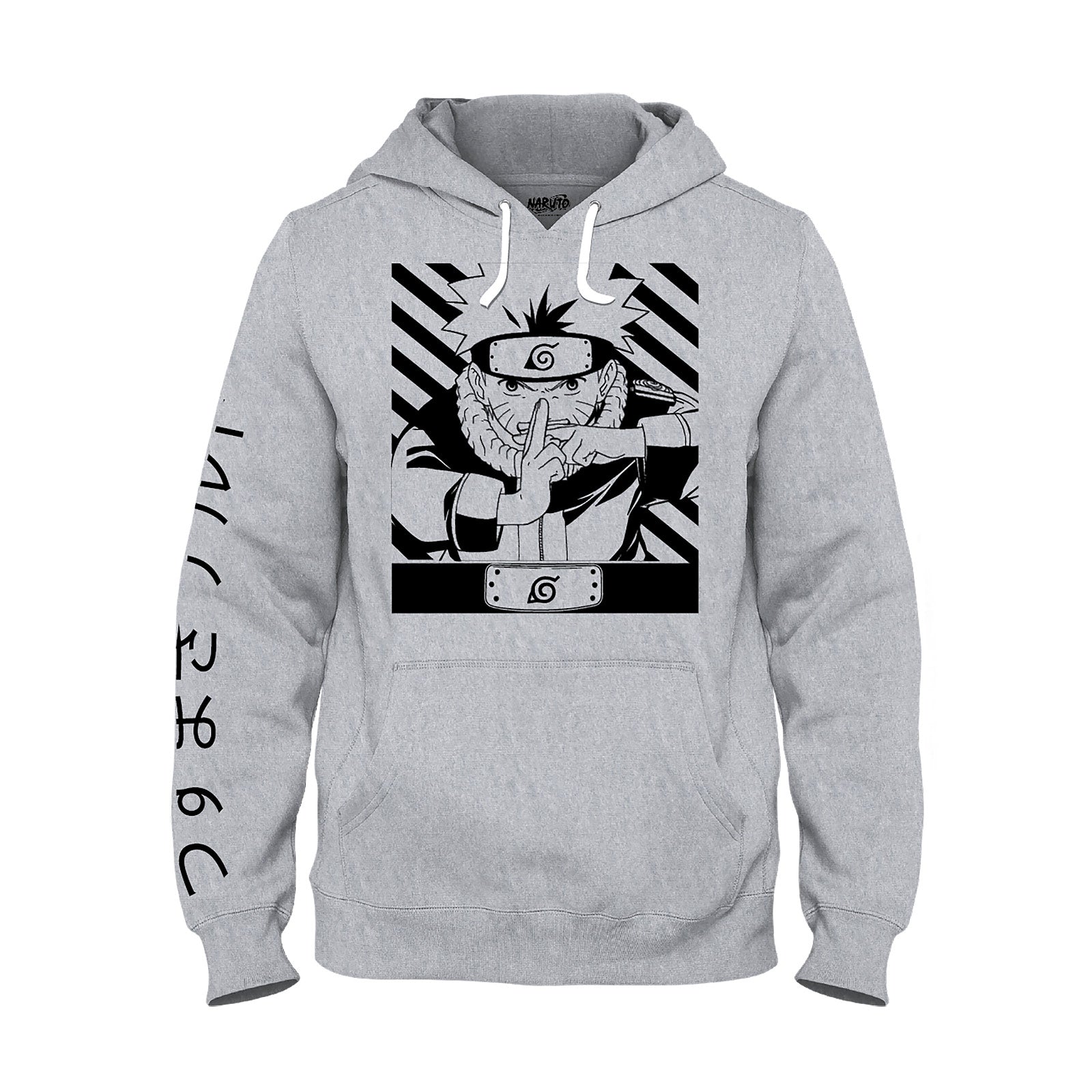 Produktbild Naruto Shippuden - Uzumaki Naruto Hoodie grau