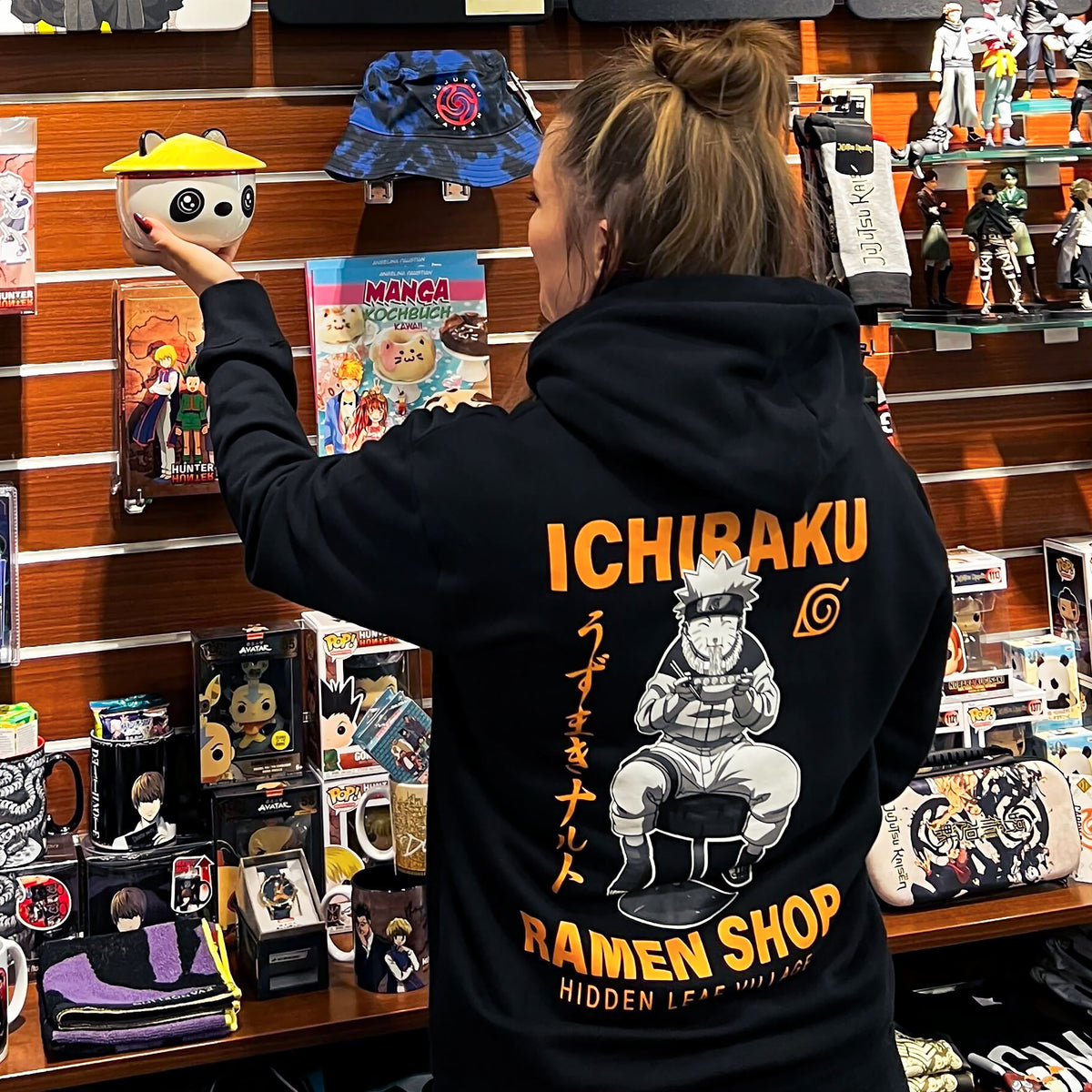 Produktbild Naruto - Ichiraku Ramen Shop Kapuzenjacke schwarz