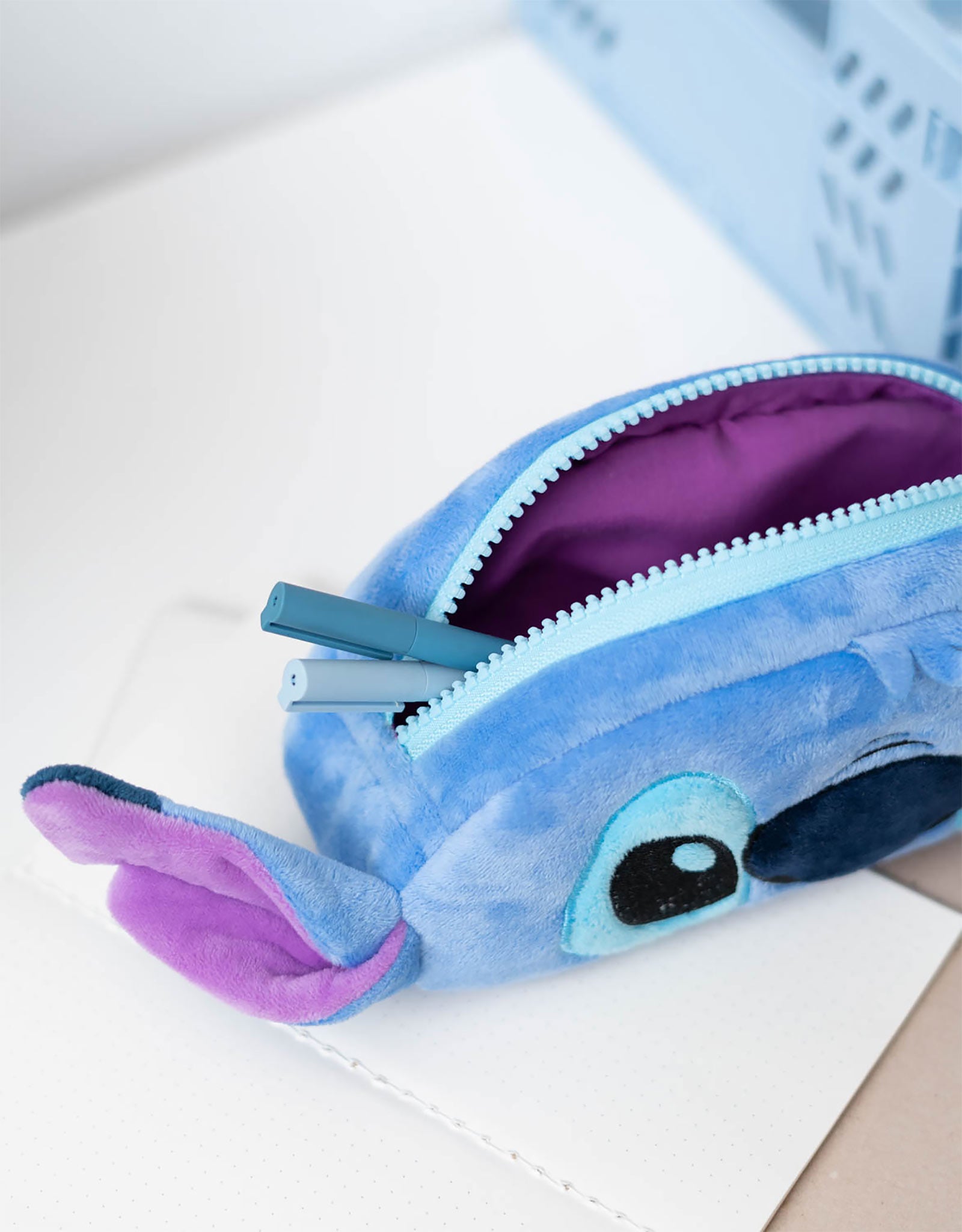 Produktbild Lilo & Stitch - Plüsch Federmäppchen Stitch