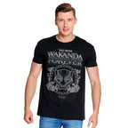 Produktbild Black Panther - Wakanda Ornament T-Shirt schwarz