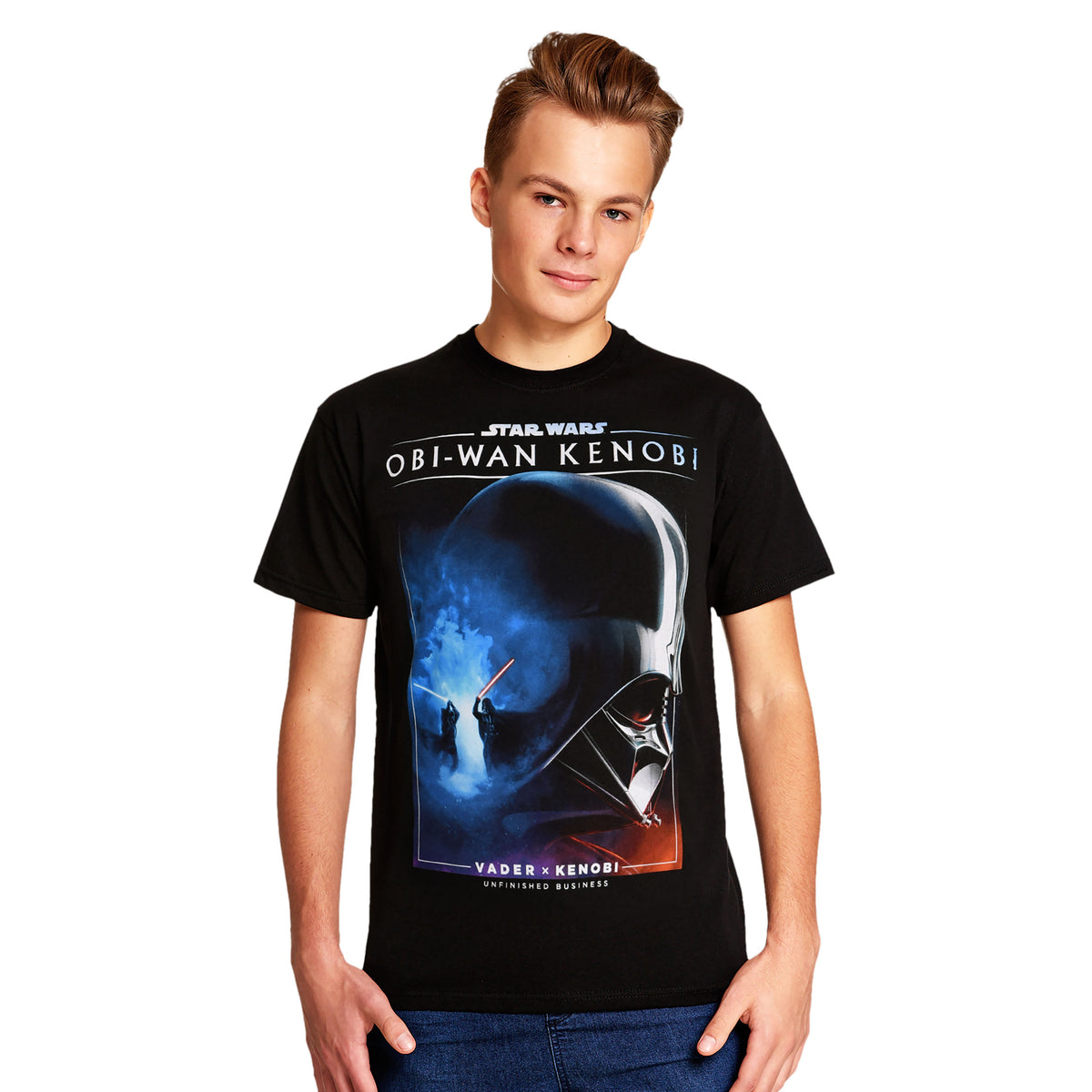 Produktbild Star Wars - Obi-Wan Kenobi Unfinished Business T-Shirt schwarz