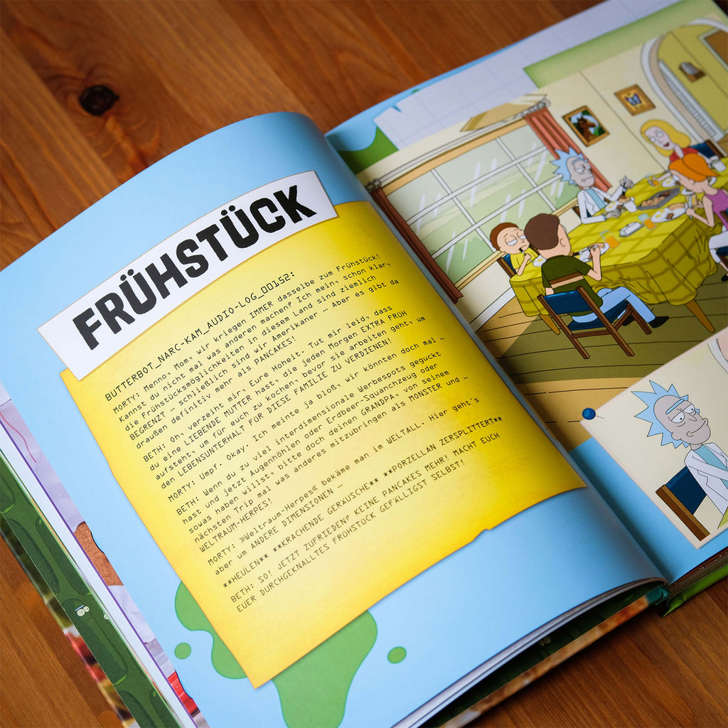 Produktbild Rick and Morty - Das offizielle Kochbuch