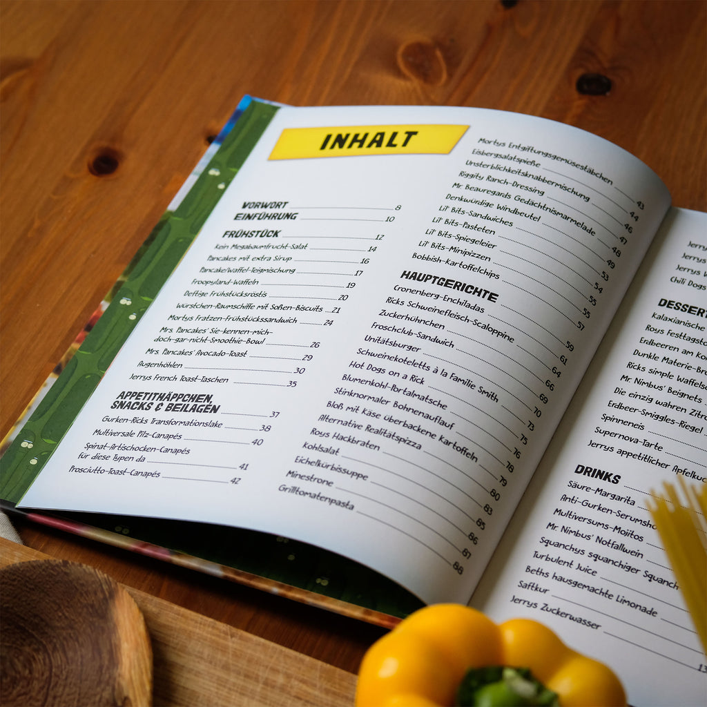 Produktbild Rick and Morty - Das offizielle Kochbuch
