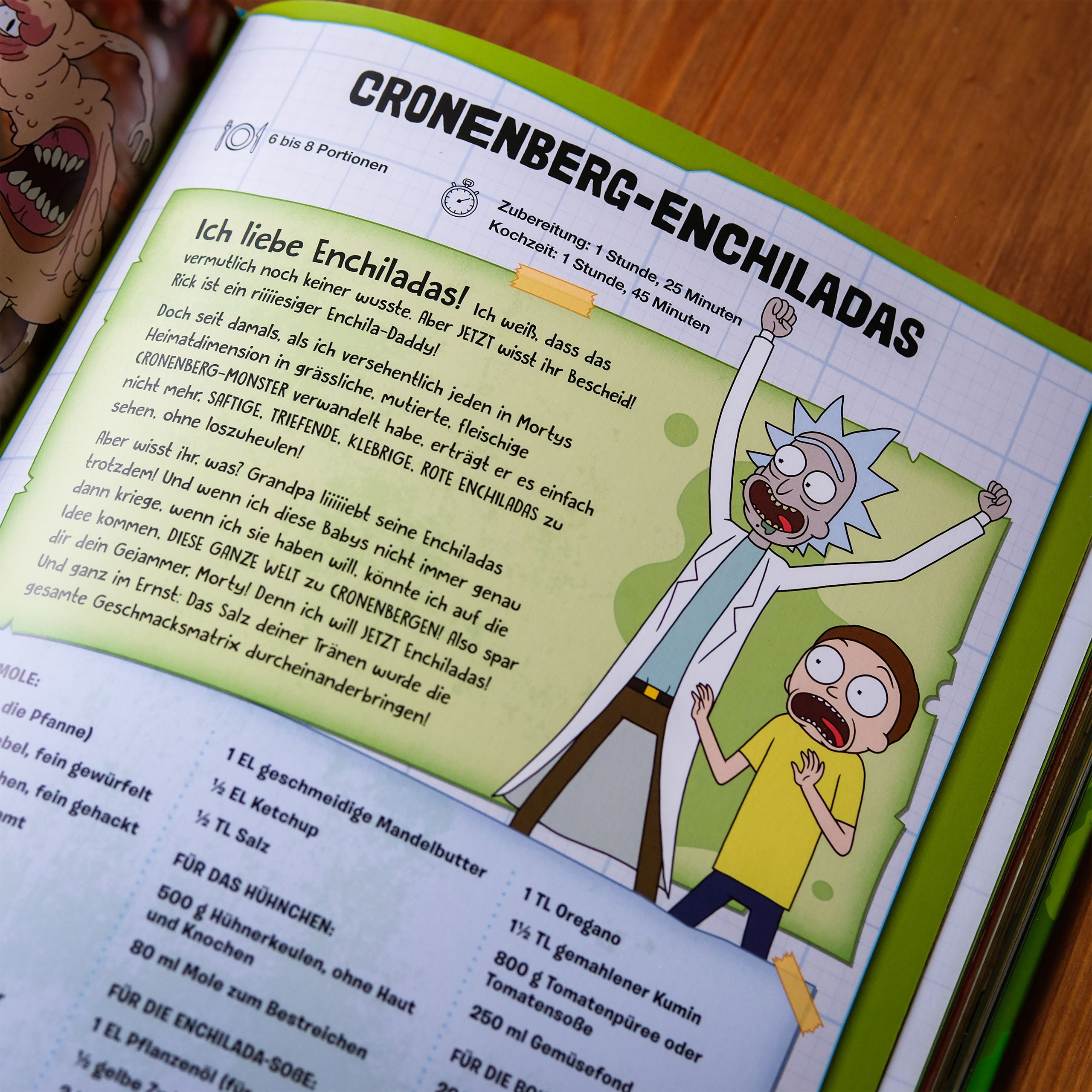 Produktbild Rick and Morty - Das offizielle Kochbuch