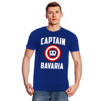 Produktbild Captain Bavaria T-Shirt für Captain America Fans blau