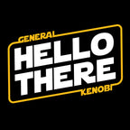 Produktbild General Kenobi Hello There T-Shirt für Star Wars Fans schwarz