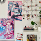 Produktbild Hatsune Miku - Glitter Miku Wall Scroll