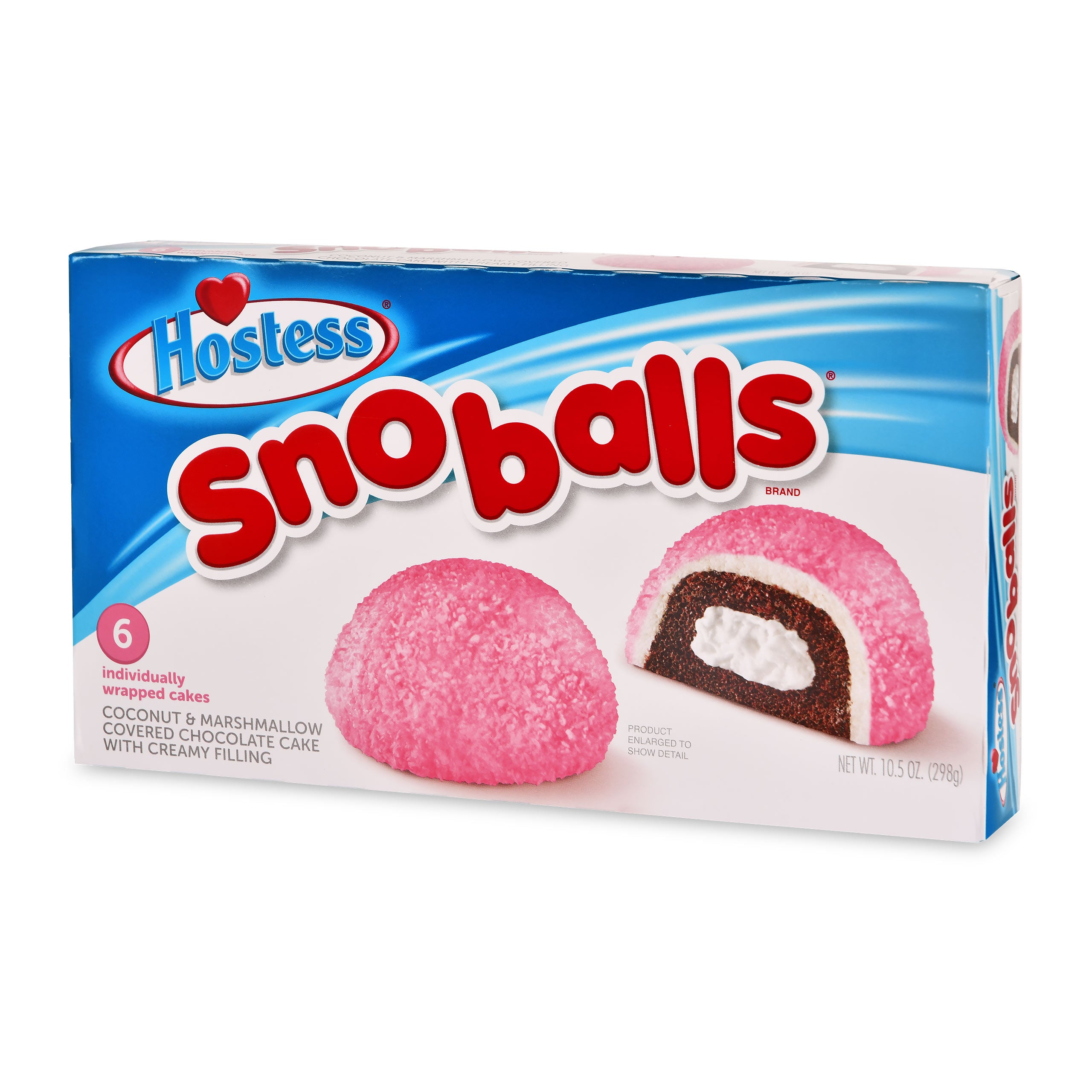 Produktbild Hostess Snoballs Kokosnuss und Marshmallow