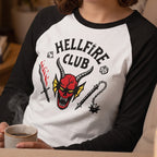 Produktbild Stranger Things - Hellfire Club Wappen Longsleeve
