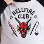 Produktbild Stranger Things - Hellfire Club Wappen Longsleeve
